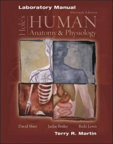 Laboratory Manual To Accompany Holes Human Anatomy And Physiology By