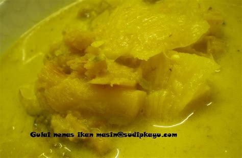 Masak lemak ikan masin pucuk ubi | dapur ross. Almari Resepi: Gulai Lemak Nenas Ikan Masin