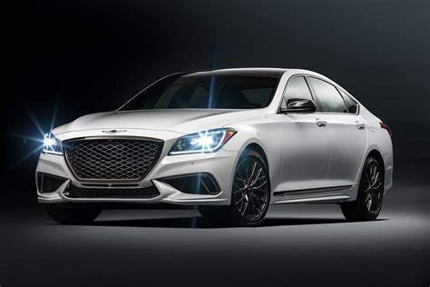 2018 Genesis G80 Sport Debuts With 365 Hp Twin Turbo V 6