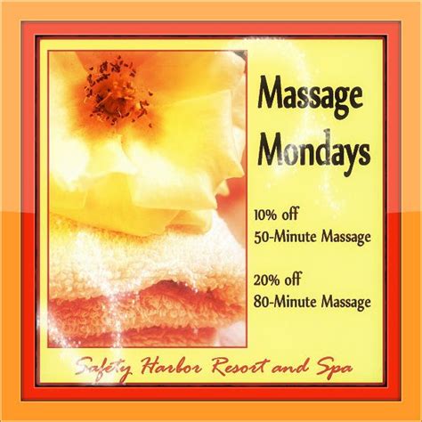 Massage Mondays Good Idea For Jackson Clients Massage Room Massage