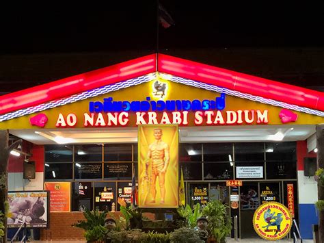 ao nang krabi stadium muay thai ticket muay thai ticket