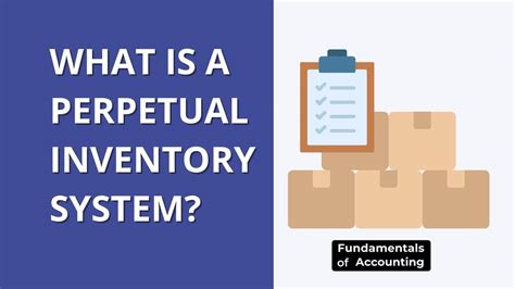 What Is A Perpetual Inventory System