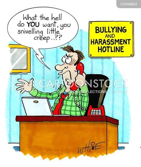 Workplace Harassment Cartoons Poster
