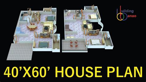 Tropical floor plans, ideas for comfortable breezy living in warmer climates such as. 40X60 HOUSE PLAN - YouTube