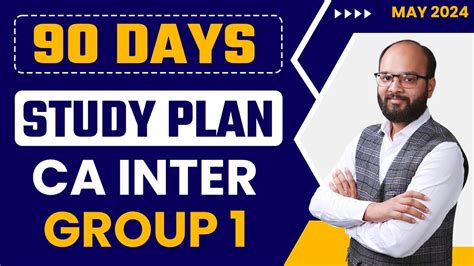 Days Study Plan Ca Inter Group Nov How To Prepare Ca Inter Hot Sex