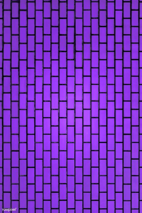 Purple Brick Wall Pattern Background Free Image By