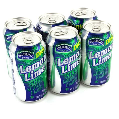 Hill Country Fare Diet Lemon Lime Soda 12 Oz Cans Shop Soda At H E B