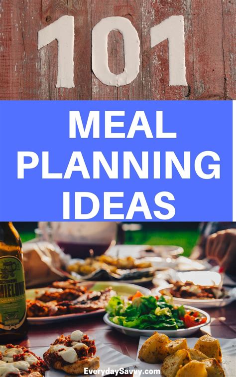 101 Meal Planning Ideas And Tips Plus How To Meal Plan Meal Planning