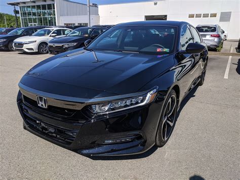 With the combination of performance, style, tech and creature comforts, i'd opt for a 2.0t sport with a manual transmission. New 2020 Honda Accord Sedan Sport 1.5T in Crystal Black ...