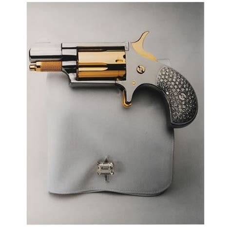 Bijan Pakzad Limited Edition Gold Colt Revolver The Rich Times