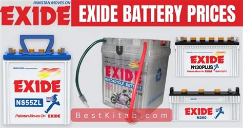 Exide Battery Price List 2022 In Pakistan Updated