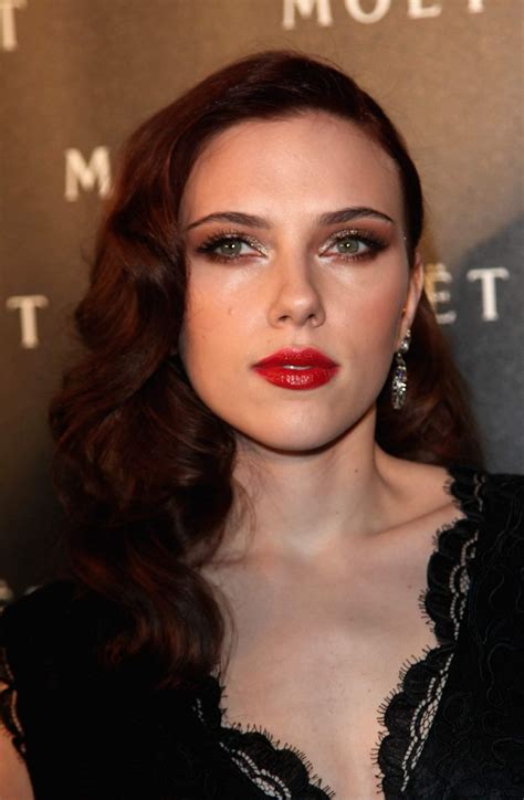 Scarlett Johansson Black Widow Hair Color