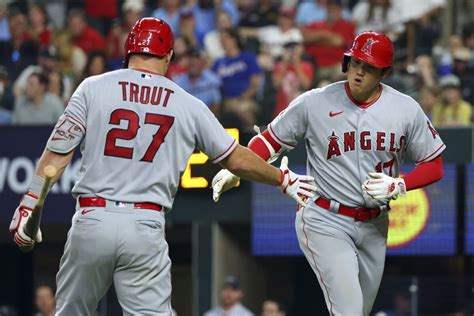 Ohtani Gets Win Ties For Mlb Home Run Lead As Angels Beat Rangers