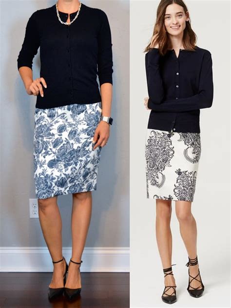Work Office Outfit Ideas How To Style A Pencil Skirt Glamour Vlrengbr