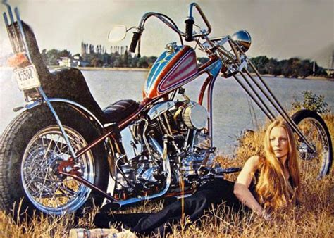 Old Picture Old School Chopper Chopper Motorcycle Motorcycle Harley