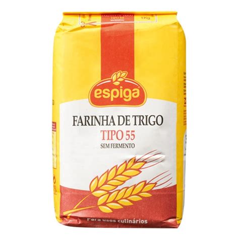 Comprar Farinha De Trigo Tipo 55 Sem Fermento Embalagem 1 Kg · Espiga