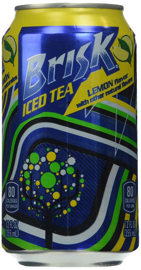 Brisk Iced Tea 12 Pack Lipton Brisk Tea Iced Pack Lemon Pk Oz Cans