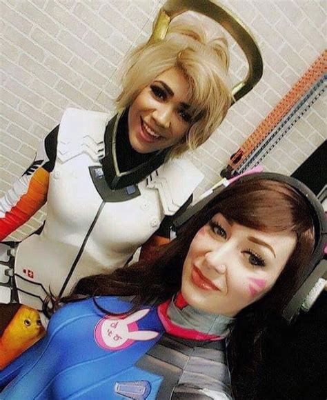 Dva And Mercy By Becscosplaywonderland And Melissapearcecosplay 9gag