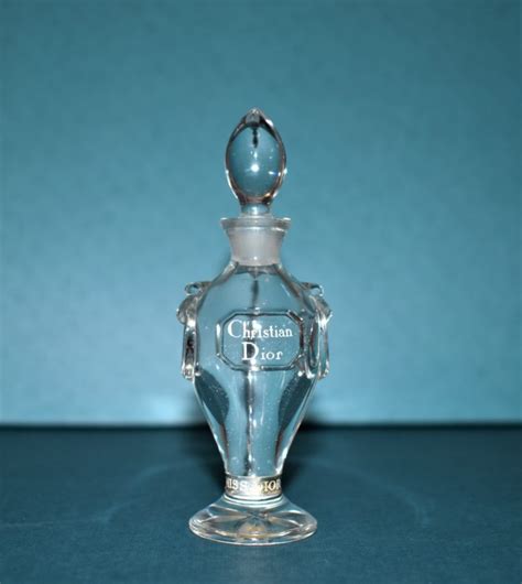 Vintage Christian Dior Baccarat Style Perfume Bottle Ca 1950 River