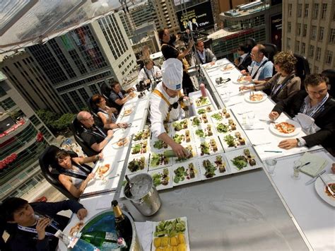 Dinner In The Sky Takes Gourmet Dining To New Heights Tripstodiscover