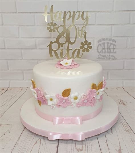 Modern 70th Birthday Cake For Mom Bakerdays Personalised Birthday Ts For Your Mum Bakerdays