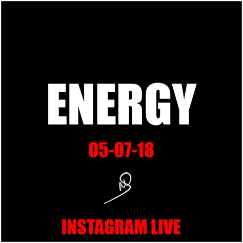 Energy Instagram Live Marcus Smith