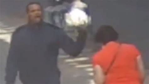 Cctv Captures Man Punching Elderly Woman In The Head On Brooklyn Street