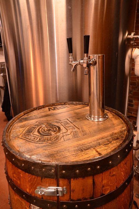 Wine Barrel Kegerator Double Tap System On Etsy 150000 House Hold