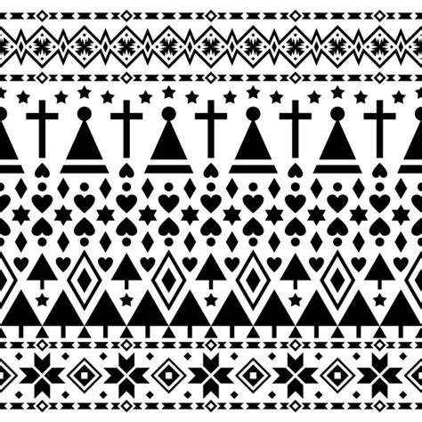 Inca Tribal Tattoos Backgrounds Illustrations Royalty Free Vector