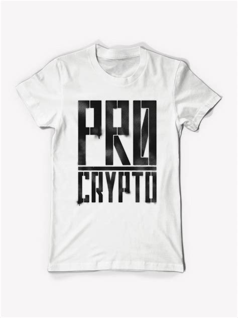 Compare crypto exchanges, mining equipment, wallets, defi and more. Pro Crypto — Men's T-shirt in White | Pro Crypto Clothing