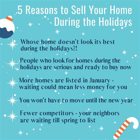 5 reasons to sell your home during the holidays real estate quotes real estate marketing