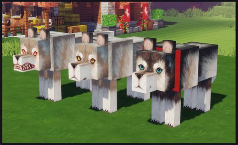 My Take On The Wolves And Dogs Rminecraft