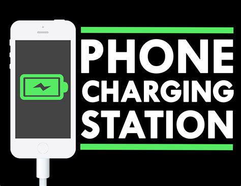 Phone Charging Station With Vector Phone Charging Station Phone