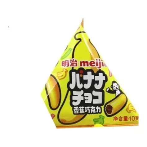 Confites Choco Banana Meiji 10g