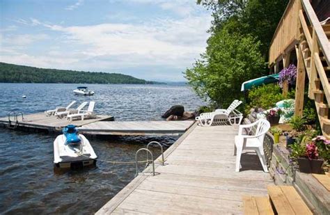 Each rental offers plenty of space to accommodate the whole family (dogs included!) and full kitchens. A Cozy Cabin Rental Overlooking Rangeley Lake