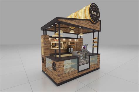 Stand Design For A Bakery Brand Kiosk Design Cafe Design Coffee