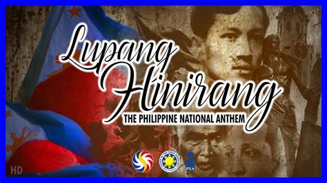 The Official Philippine National Anthem Lupang Hinirang In HD YouTube