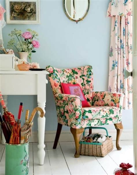 A name like 'accent chairs' would really suit it because it's rich in bright embroidery, fancy ornaments, quilt motifs and many other things. 12 Floral Pattern Ideas For Home Decor - Interior Idea