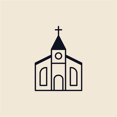 Illustration Of A Christian Church Download Free Vectors Clipart