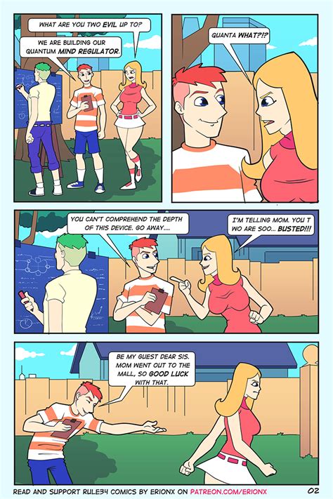 ErionX Pervy Fellas Phineas And Ferb Porn Comix ONE