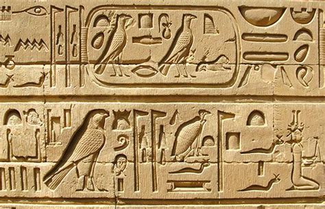 Hieroglyph Writing Character
