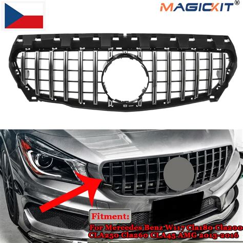 Magickit Gt Style Front Grill For 2013 2018 Cla250 Mercedes Benz W117