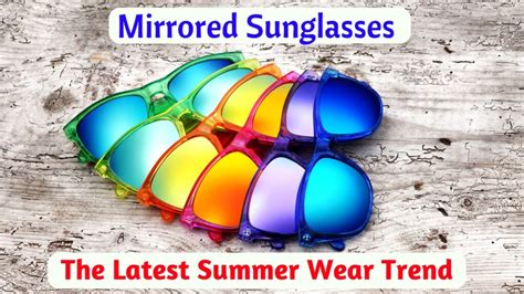 Mirrored Sunglasses The Latest Summer Wear Trend Sunglassville Blog