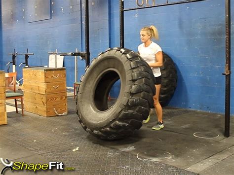 Tire Flip Crossfit Exercise Guide With Photos And Instructions