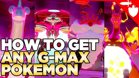 How To Get Rare Gigantamax Pokemon In Pokemon Sword And Shield Youtube