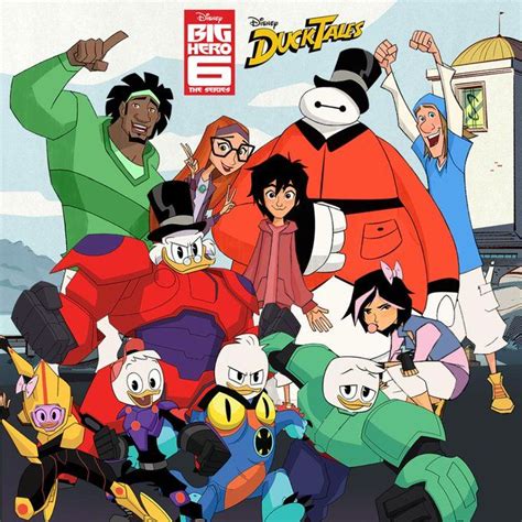 Ducktales On Twitter Disney Channel Duck Tales Big Hero 6