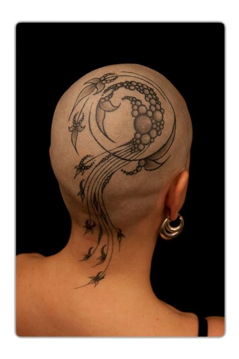 Bald Head Tattoo Ideas Annelle Olivares