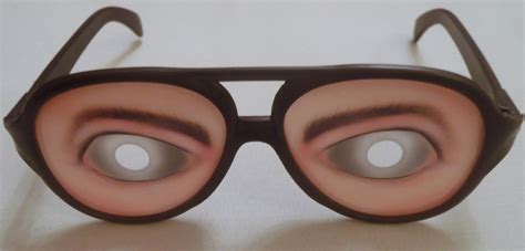 Fd066 Fancy Dress Silly Glasses Funny Eyes Joke Prank Spectacles Glasses 1 Pair Ebay