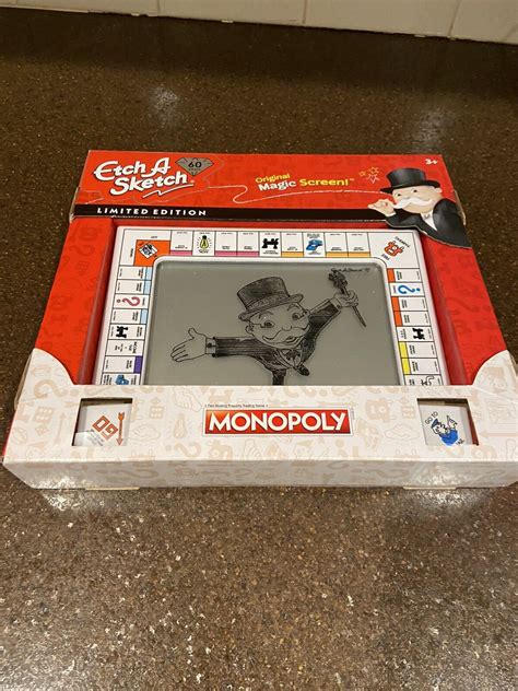 Etch A Sketch 60th Anniversary Monopoly Edition Limited Edition New