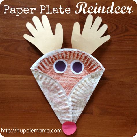 Paper Plate Reindeer | Fun Family Crafts
